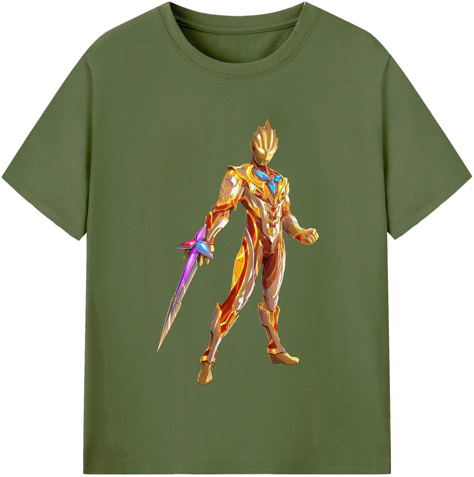 （画像用） ウルトラマン Ultraman 綿100％半袖Tシャツ（フロントプリント）